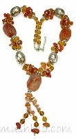 Indian ethnic necklace - click here for large view